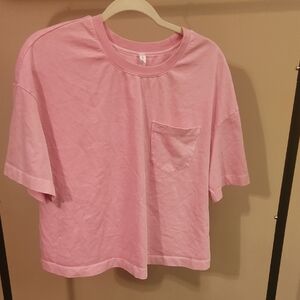 Fabletics Soft Pink Tee